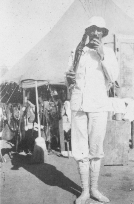 Dress Whites with Weapon + Cigar.jpg (170094 bytes)