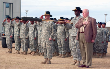 Soldiers of F Troop, 6th Squadron, 17th Cavalry Regiment