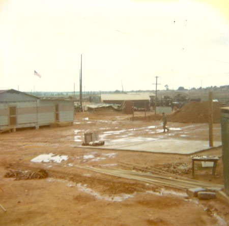 Troop area mess hall